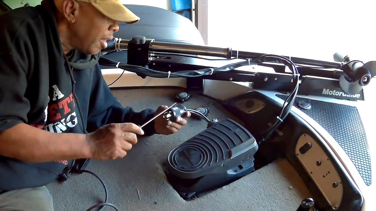 MotorGuide X5 80lb Installation - YouTube