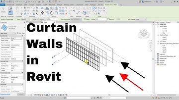 Basics of curtain Wall | Basics of curtain Wall in Revit | Revit curtain wall