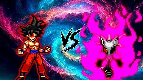 Goku Dark Ultra Instinct V3 OP VS Infinite V3 OP (all form) in Jump Force Mugen