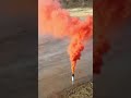 Orange smoke 🧨🎉😃 Оранжева димка #orange #smokebombs #fireworks