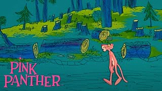 Pink Panther Vs. Lumberjack | 35Minute Compilation | Pink Panther Show