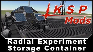 KSP Mods - Radial Experiment Storage Container