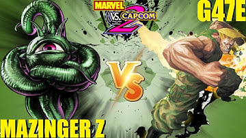 MvC2 Mvci Umvc3 MAZINGER Z vs G47E (FIGHTCADE) pt 2