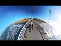 Pontile di Marina di Massa  6.12.23, giro in bicicletta