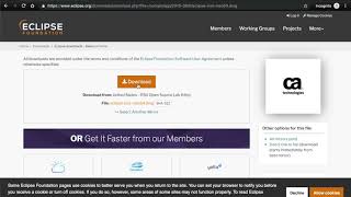 Java - Downloading Eclipse
