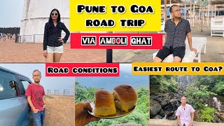 Is this the BEST route to Goa? | Pune to Goa Road Trip in Tata Punch | via Amboli Ghat  | Ep 1