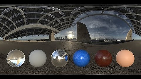 Houdini HDRI Shader - 10 Render Pass Workflow