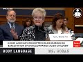 Body Language: House Judiciary Committee, Child Exploitation Hearing