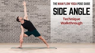 Famous Side Angle Pose | Pose Technique Walkthrough For Beginners | #yogaformen Net Worth