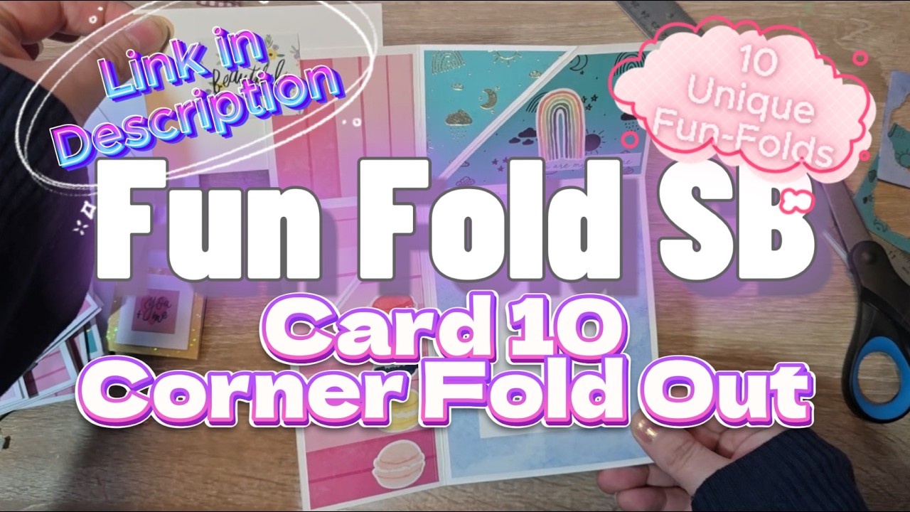 ✨ Fun Fold Stash Buster – Card 10 | Corner Fold Out Card ✨