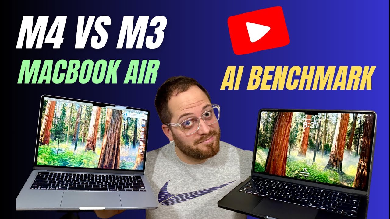 M4 macbook air vs M3 for AI benchmark | Gemma 3 12b model