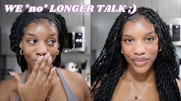 GRWM while I *overshare my life as if we’re on FaceTime...