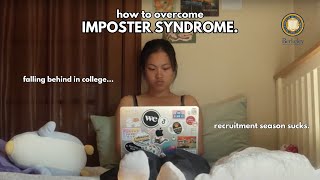 overcoming imposter syndrome.