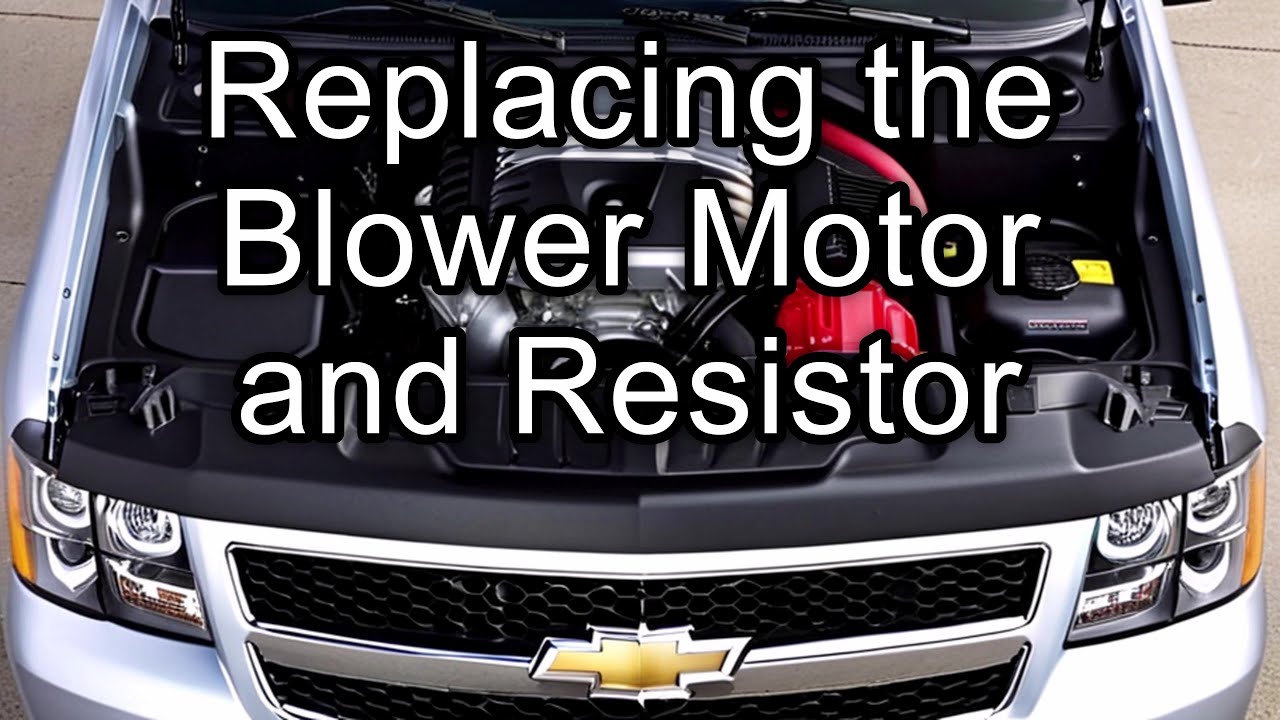 Step-by-Step Guide: Replacing the Blower Motor & Resistor in a 2013 ...