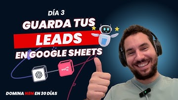 Curso Domina N8N en 30 días - Día 3: Cómo capturar leads con un formulario y guardarlos en GSheets