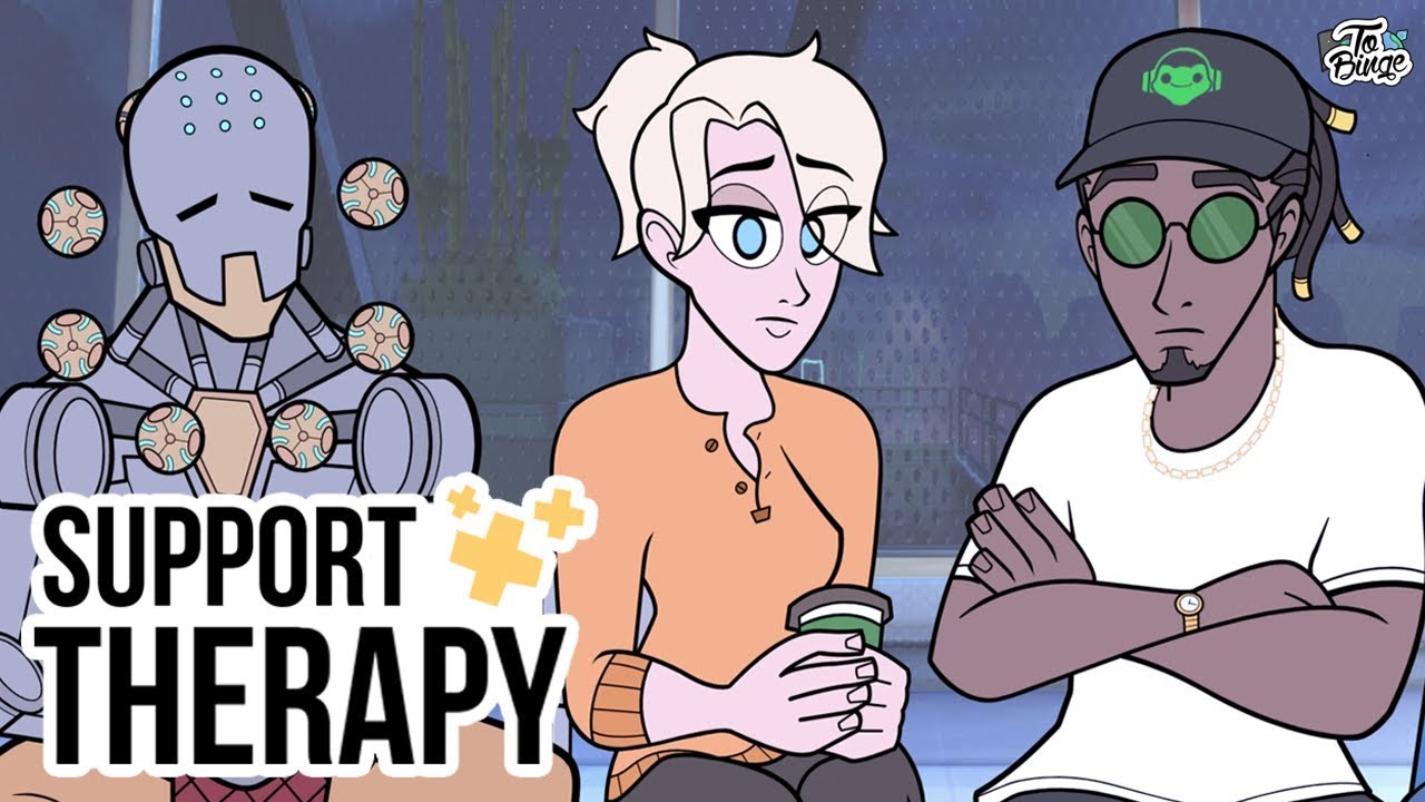 support therapy an overwatch cartoon youtube