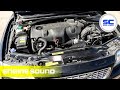 Volvo S80 2003 2.4D Engine 96Kw + Chip Tuning 120Kw Engine Sound TEST