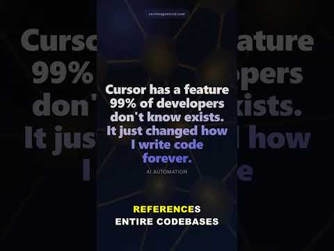 Cursor's @-Mention Feature Most Developers Miss