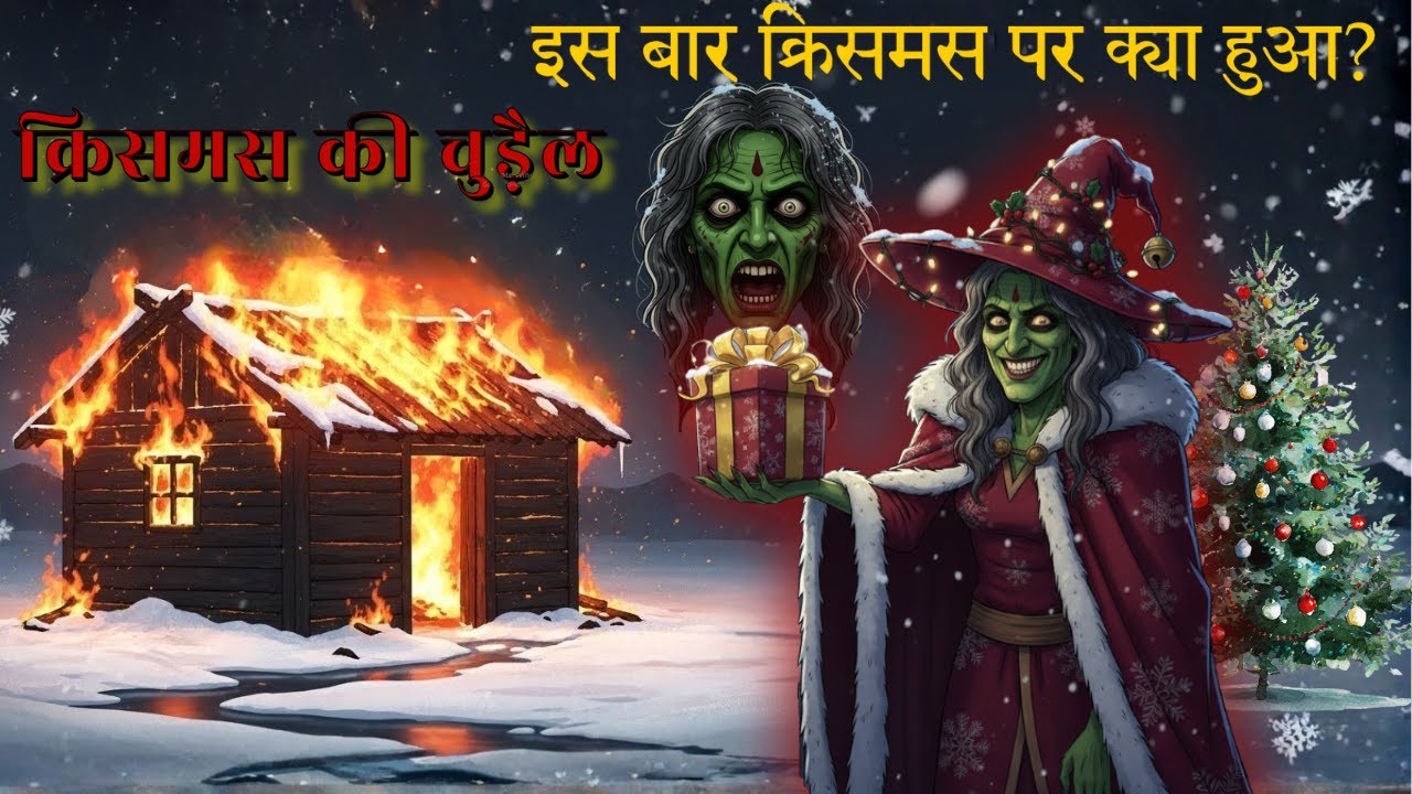 क्रिसमस की चुड़ैल | इस बार क्रिसमस पर क्या हुआ? | Chudail Ki Kahani New Horror Story | Khooni Story