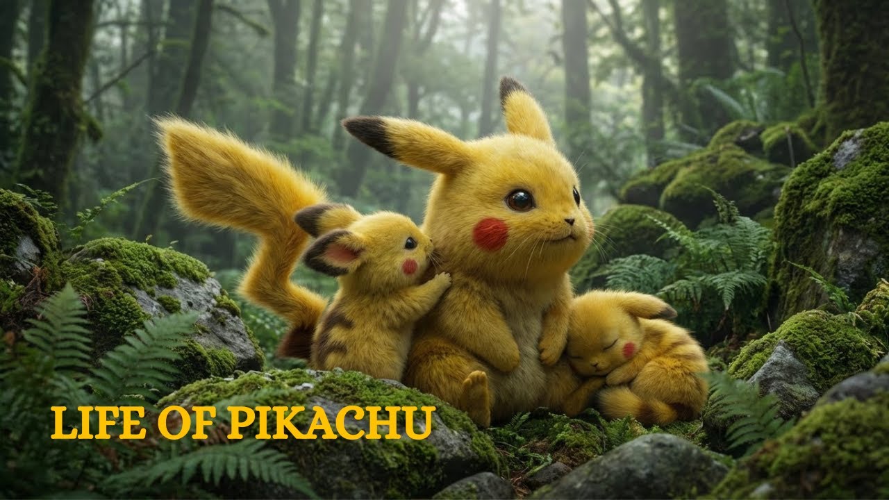 Documentary about Pikachu, the real life of the Pokémon