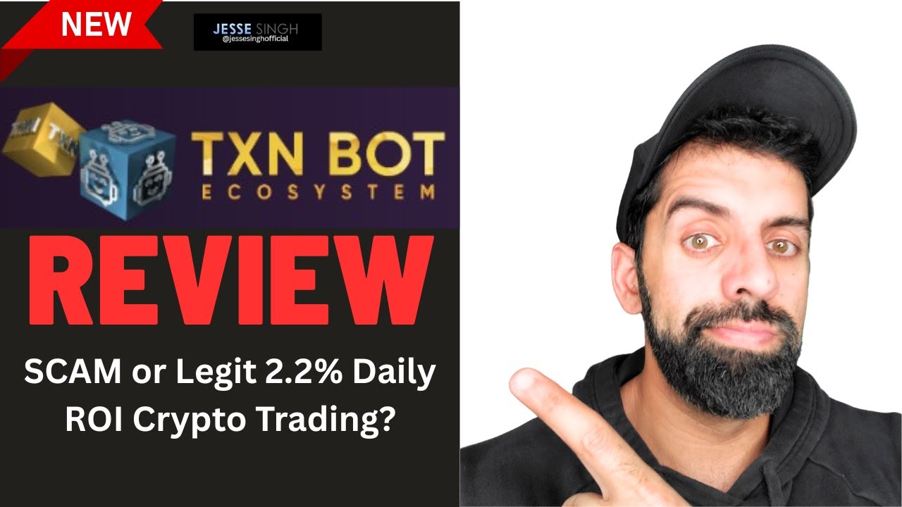 TXN Bot Review - SCAM or Legit 2.2% Daily ROI Crypto Ai Trading ...