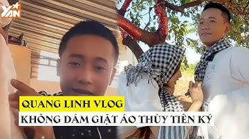 Quang Linh Vlog không dám giặt áo được Hoa hậu THÙY TIÊN ký tặng: Nhất "Anh Linh" rồi