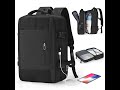 Water-Resistant Laptop Travel Backpack with USB Port