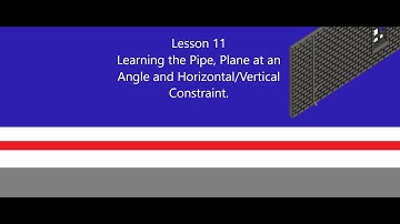 Lesson 11 - Fusion 360 Pipe and Plane at an Angle tutorial