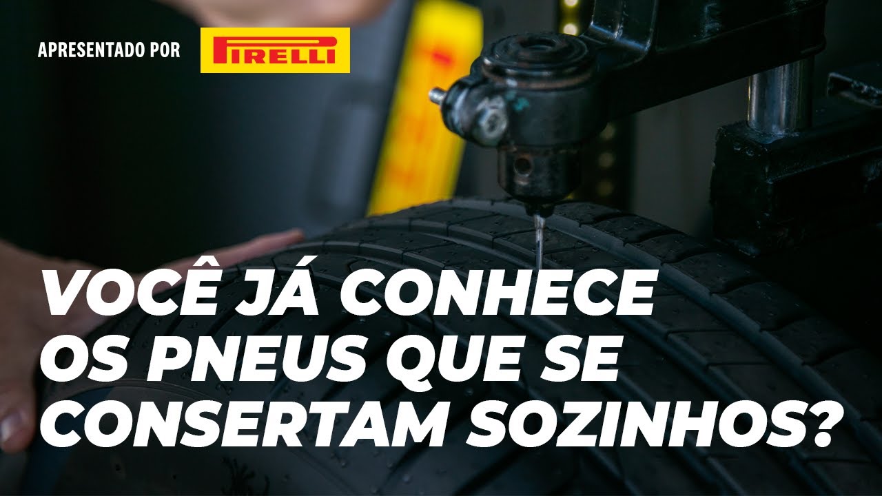 Pirelli apresenta a tecnologia Seal Inside: os pneus que se consertam sozinhos