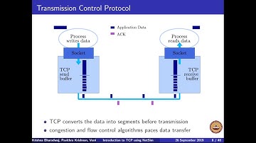 Webinar: Learn TCP using NetSim (Dr. Venkatesh Ramaiyan IIT Madras) Part 1 of 3