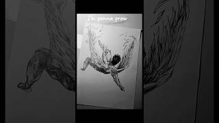 Inspired by 'The fall of Icarus' #drawing #sketch #ytshorts
