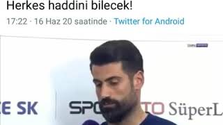 Fenerbahçe- Volkan Demirel Herkes Haddini Bilecek! Resimi