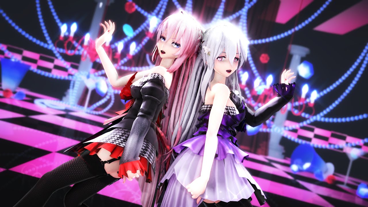 【MMD】一心不乱-Isshin Furan-【Luka×Haku】