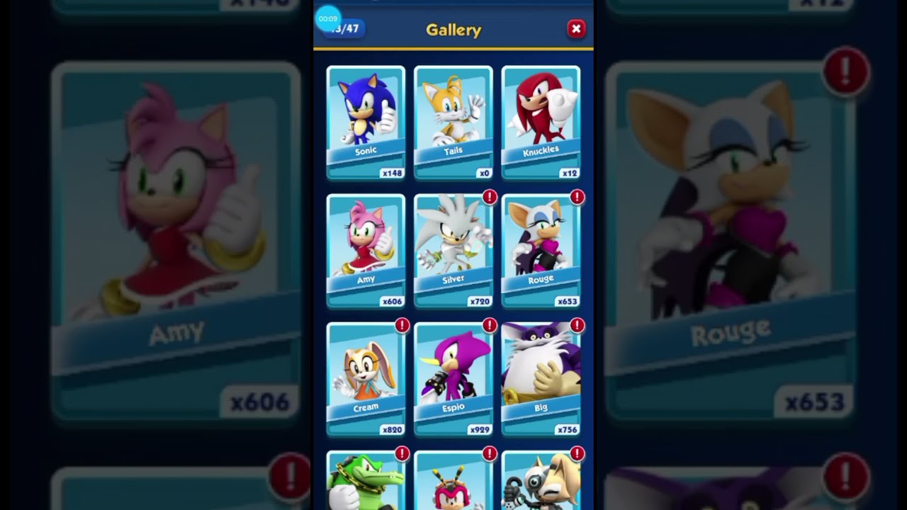 Sonic Dash Win Detective Vector Event