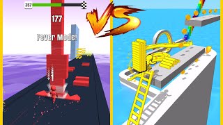 Stack Colors Vs Ladder Race : Gameplay Walkthrough Part 1 - Level 1-9999 All Level (iOS, Android) screenshot 1