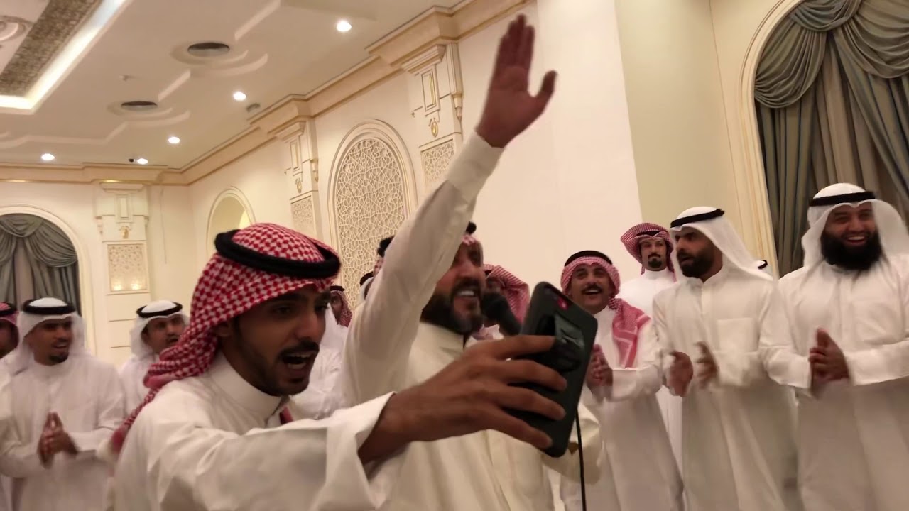 دحة الشاعر أحمد سيار العنزي في حفل العياش من الدهامشه من عنزه