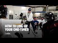 How to line up your onetimer