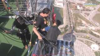 SCARED  _   World's Tallest Bungee Jump Macau  -  SCARED  . HD by Vojtech Valent 1,105 views 11 years ago 4 minutes, 30 seconds