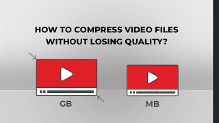 how to compress video without losing quality | handbrake tutorial