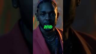 Kendrick Lamar EVOLUTION 🐐🔥 #rap #kendricklamar #shorts