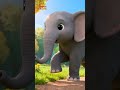 பெரிய யானை பாடல் - Big Big Elephant Song | Nursery Rhymes for kids | Galatta Kids| Cat Song | Shorts