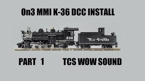 On3 K36 DCC Part 1