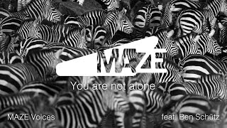 MAZE Voices feat. Ben Schütz - You Are Not Alone (cover Krezip)