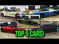 TOP 5 CARS in GTA 5 Story Mode!