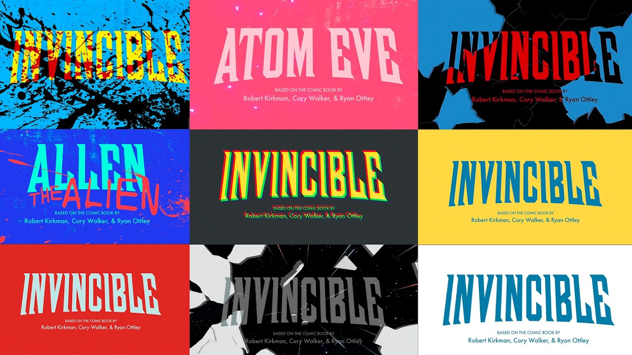 EVERY Invincible Title Card - YouTube