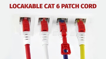 MX High-Quality Networking RJ45 Lock Type Cable with Key Connector Review
