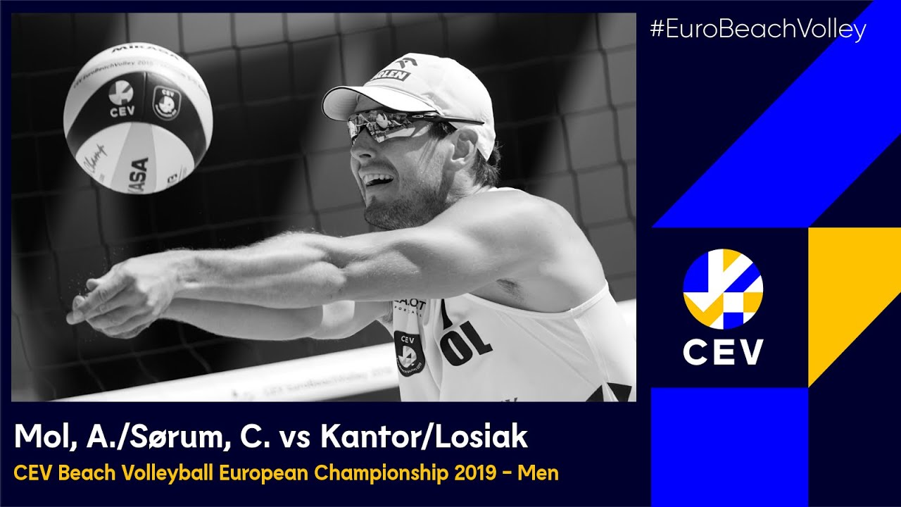 Mol/Sørum, NOR vs Kantor/Losiak POL FULL MATCH - 2019 #EuroBeachVolley