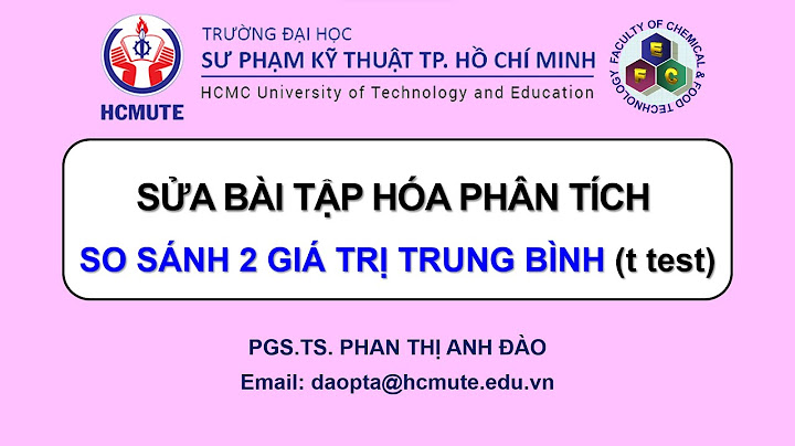 So sánh 2 giá trị trung bình trong excel năm 2024