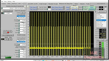 Escope software training deep record and crank misfire
