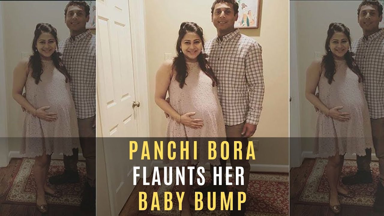 Panchi Bora Radiates Pregnancy Glow As She Caresses Her Baby Bump  SpotboyE